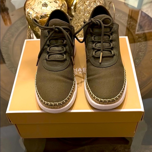 Michael Kors Shoes - Michael Kors Green Sneakers Casual Low-Top